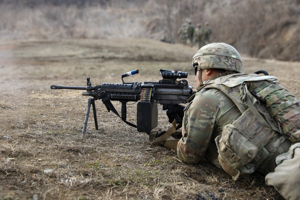 3d Cavalry Regiment Squad Live Fire Exercise