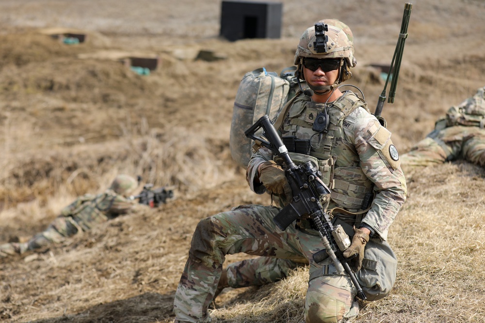 3d Cavalry Regiment Squad Live Fire Exercise