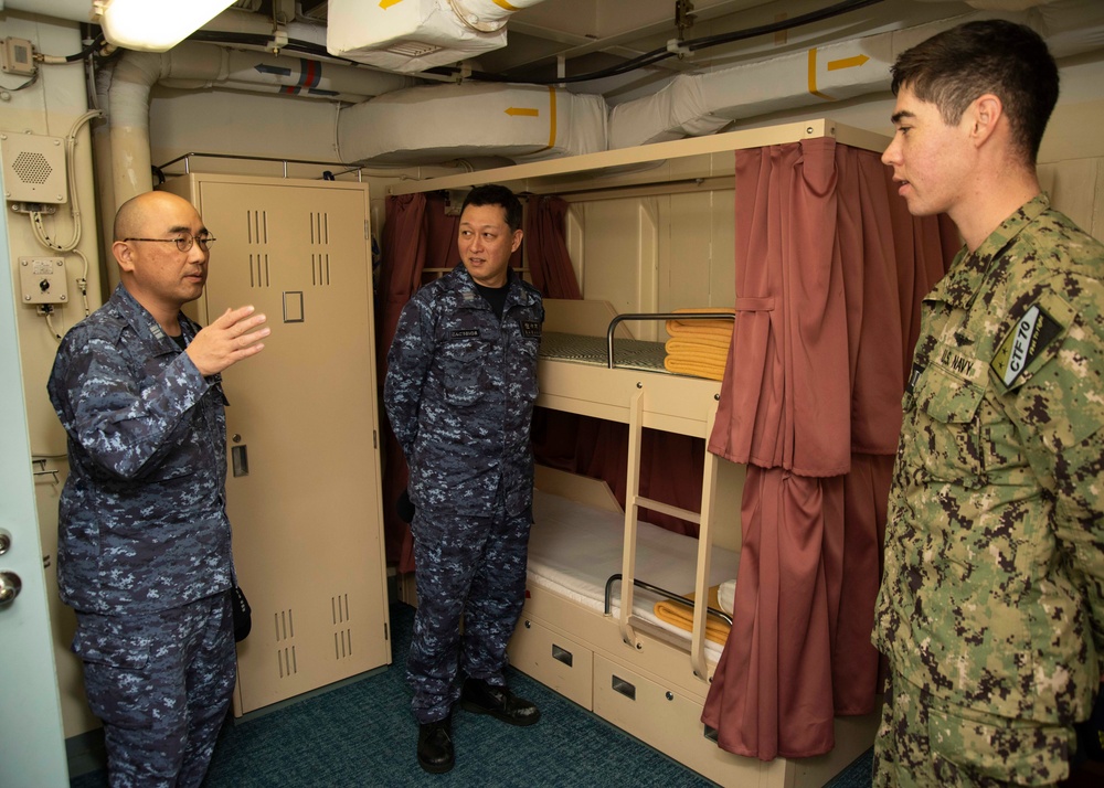 CTF 71 Staff Visit JS Kongo