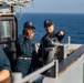 USS Philippine Sea Conducts a General Quarters Drill in the Red Sea