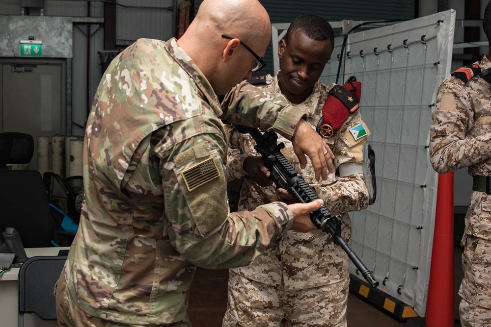 Djiboutian Partners Train on Virtual Range