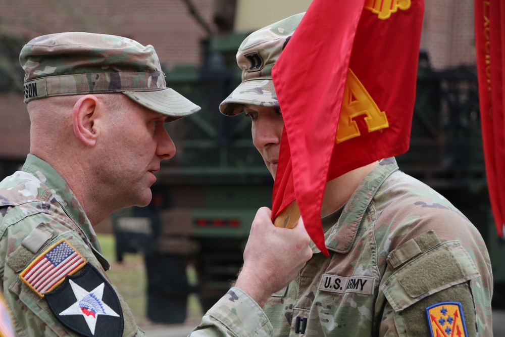 Alpha Battery, 5th Battalion, 4th Air Defense Artillery Regiment, Change of Command