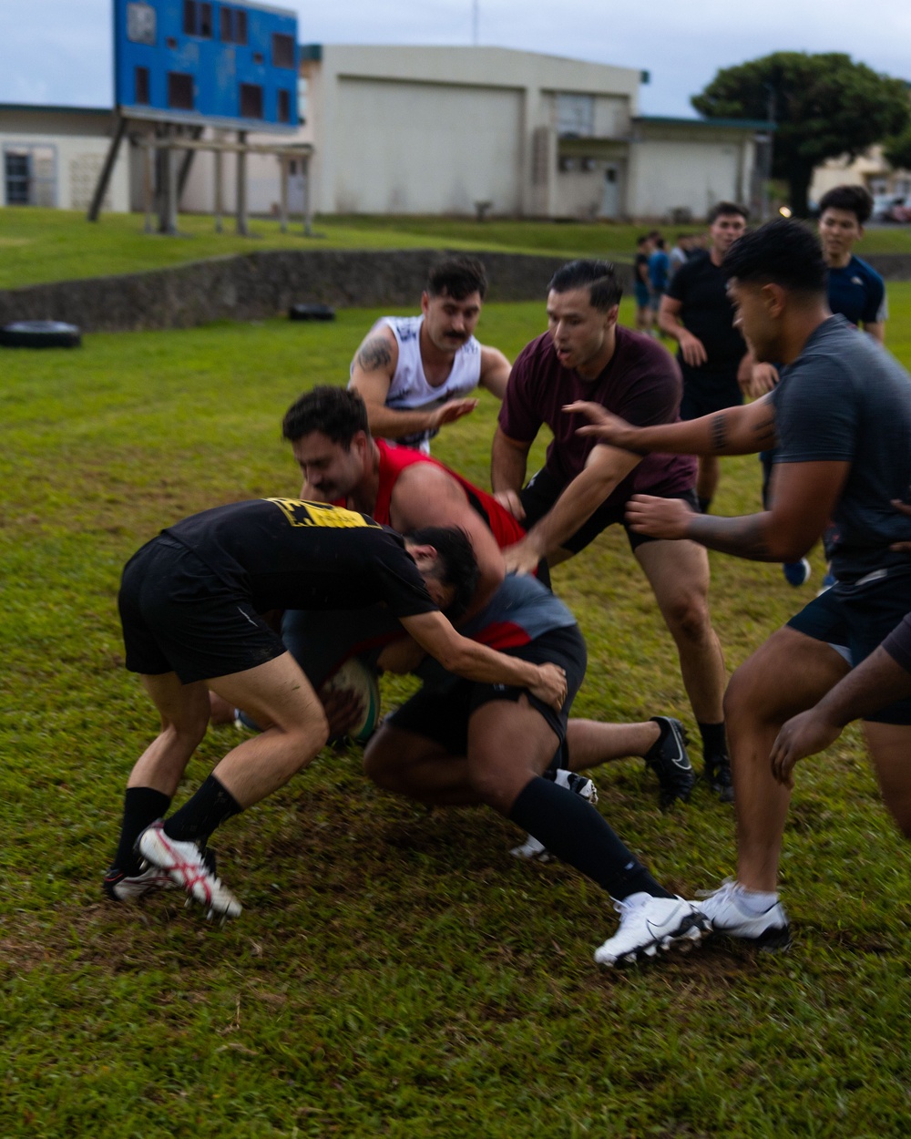 Task Force 76/3 and Japanese Self-Defense Force Rugby