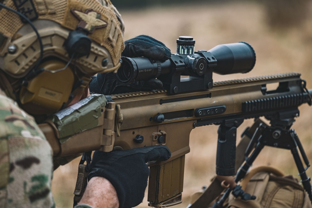 Belgian SOF Train in Grafenwoehr