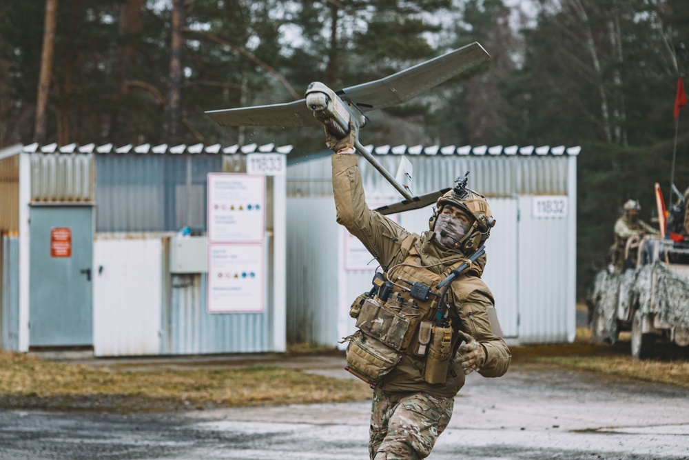 Belgian SOF Train in Grafenwoehr