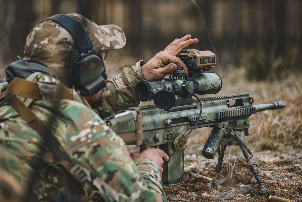 Belgian SOF Train in Grafenwoehr