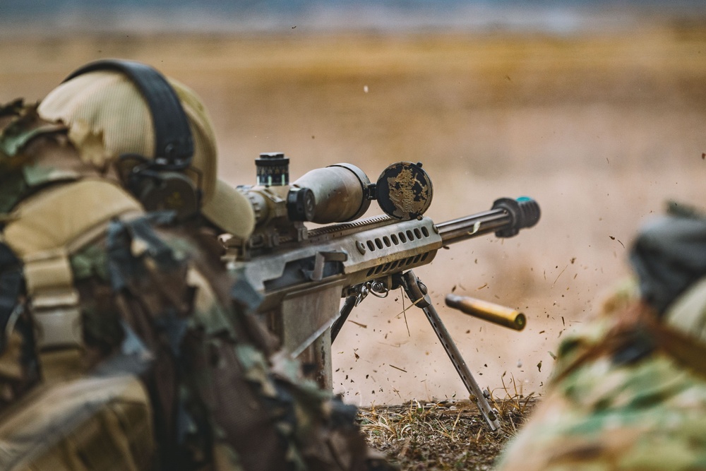 Belgian SOF Train in Grafenwoehr