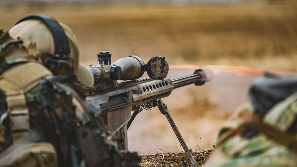 Belgian SOF Train in Grafenwoehr