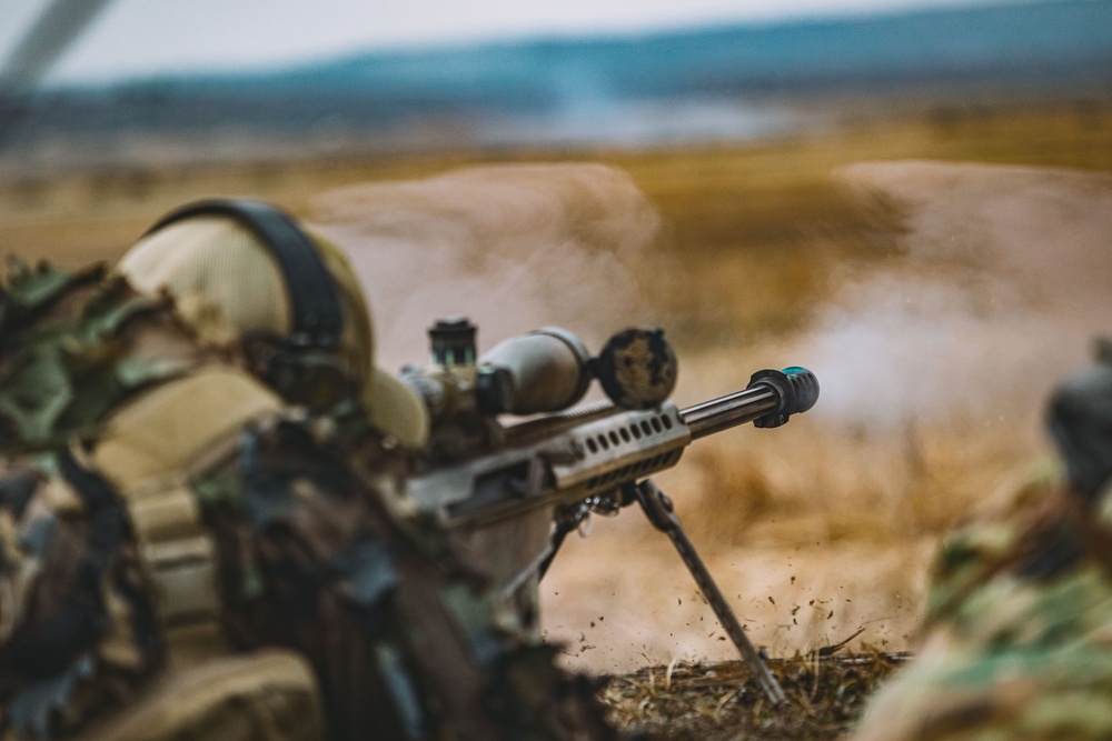 Belgian SOF Train in Grafenwoehr