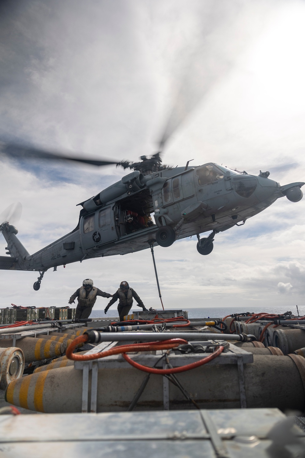 USS Bataan conducts ammunition offload