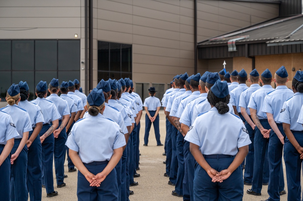 USAF BMT Coin Ceremony, Graduation -- 13-14 March 2024
