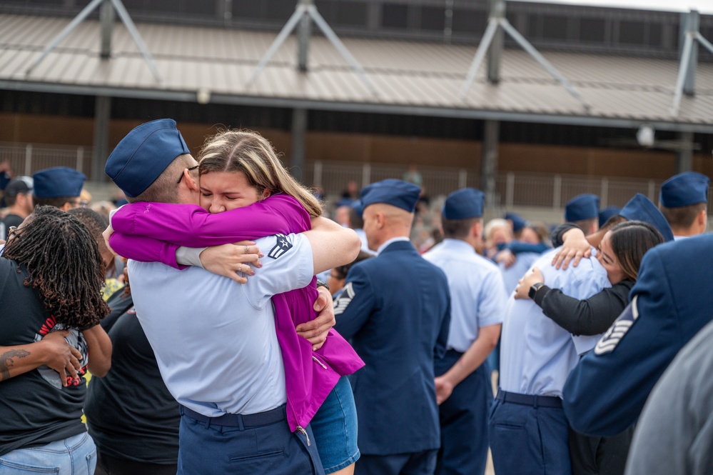 USAF BMT Coin Ceremony, Graduation -- 13-14 March 2024