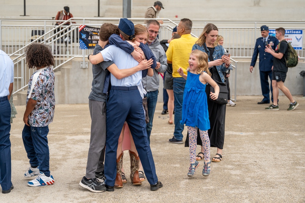 USAF BMT Coin Ceremony, Graduation -- 13-14 March 2024