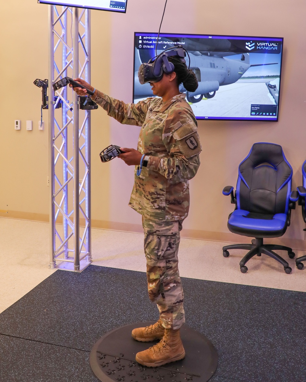 LRAFB Virtual Reality Center Visit