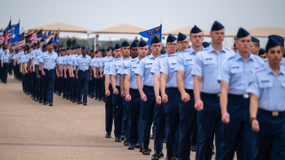 USAF BMT Coin Ceremony, Graduation -- 13-14  March 2024