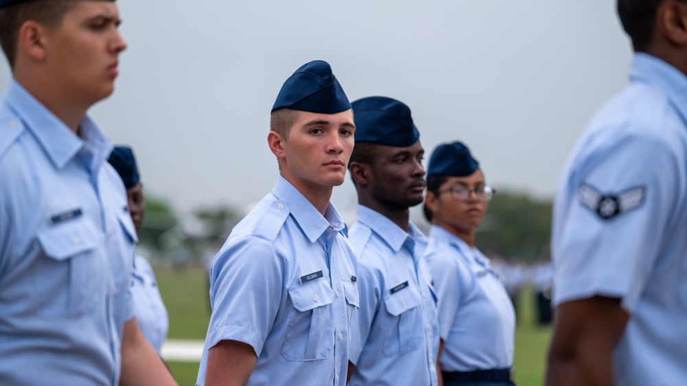 USAF BMT Coin Ceremony, Graduation -- 13-14  March 2024