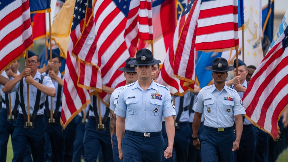 USAF BMT Coin Ceremony, Graduation -- 13-14  March 2024