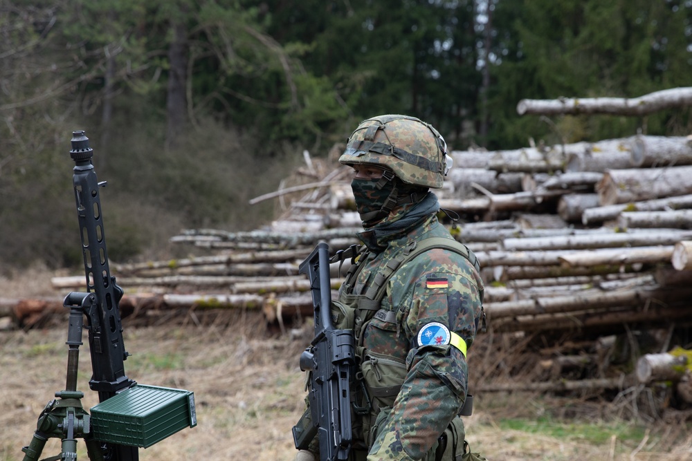 Allied Spirit 24 Participants Conduct Artillery Training