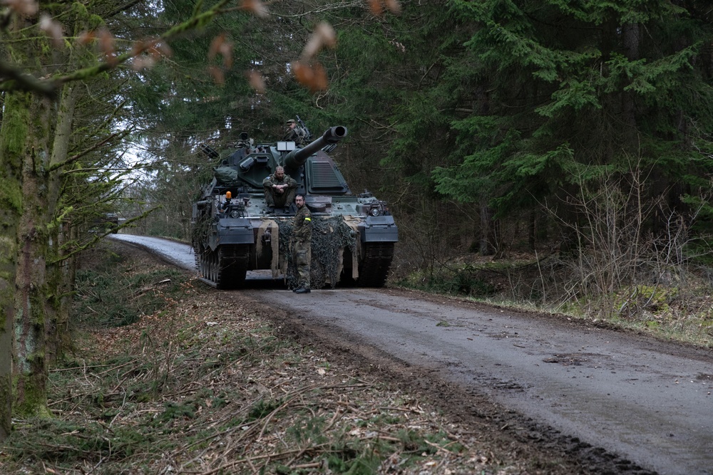 Allied Spirit 24 Participants Conduct Artillery Training