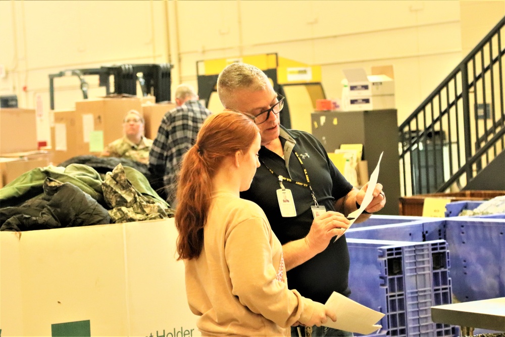 Reserve Soldiers praise Fort McCoy Central Issue Facility exchange process; tests facility’s capabilities