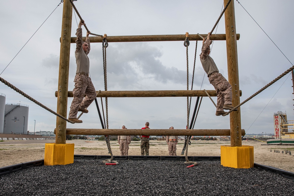 Charlie Company Confidence Course