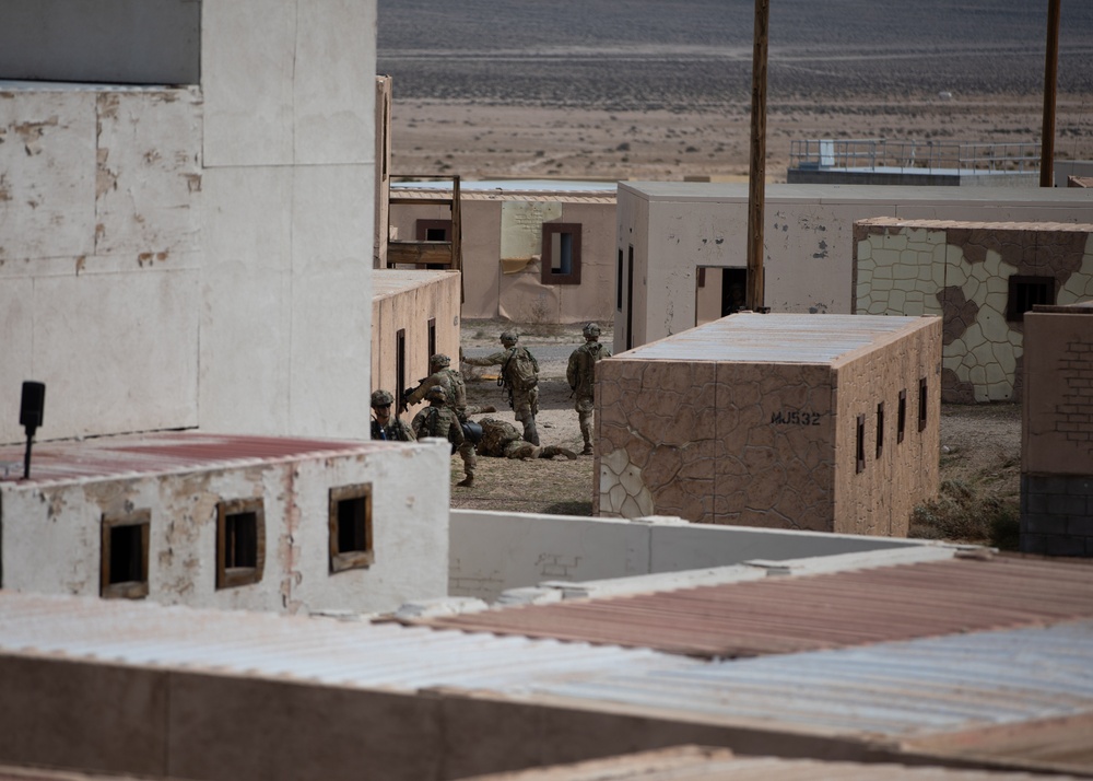 Army Paratroopers Conduct Field Training Exercise at Project Convergence Capstone 4