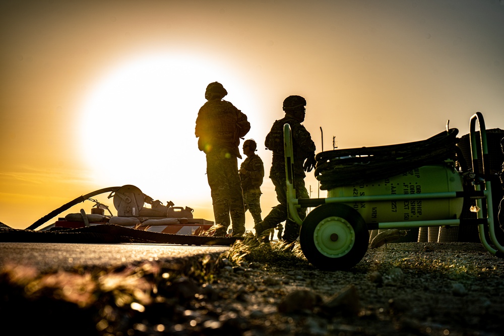 82nd CAB Evening FARP Operations