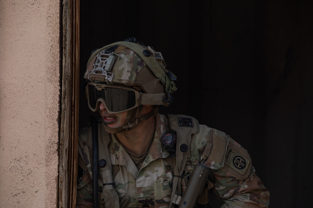 Army Paratroopers Conduct Field Training Exercise at Project Convergence Capstone 4