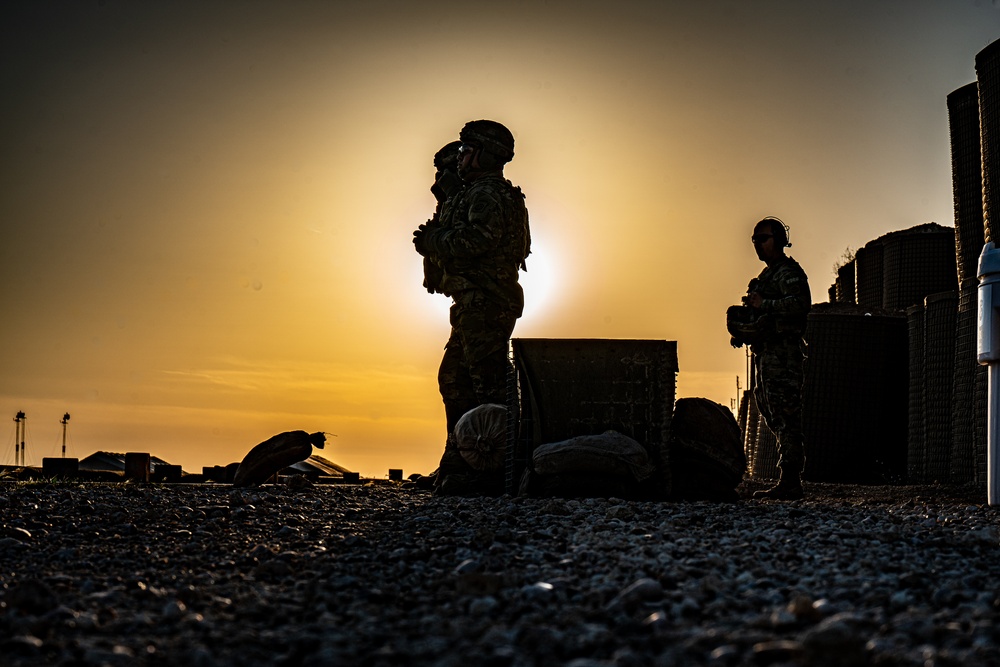 82nd CAB Evening FARP Operations