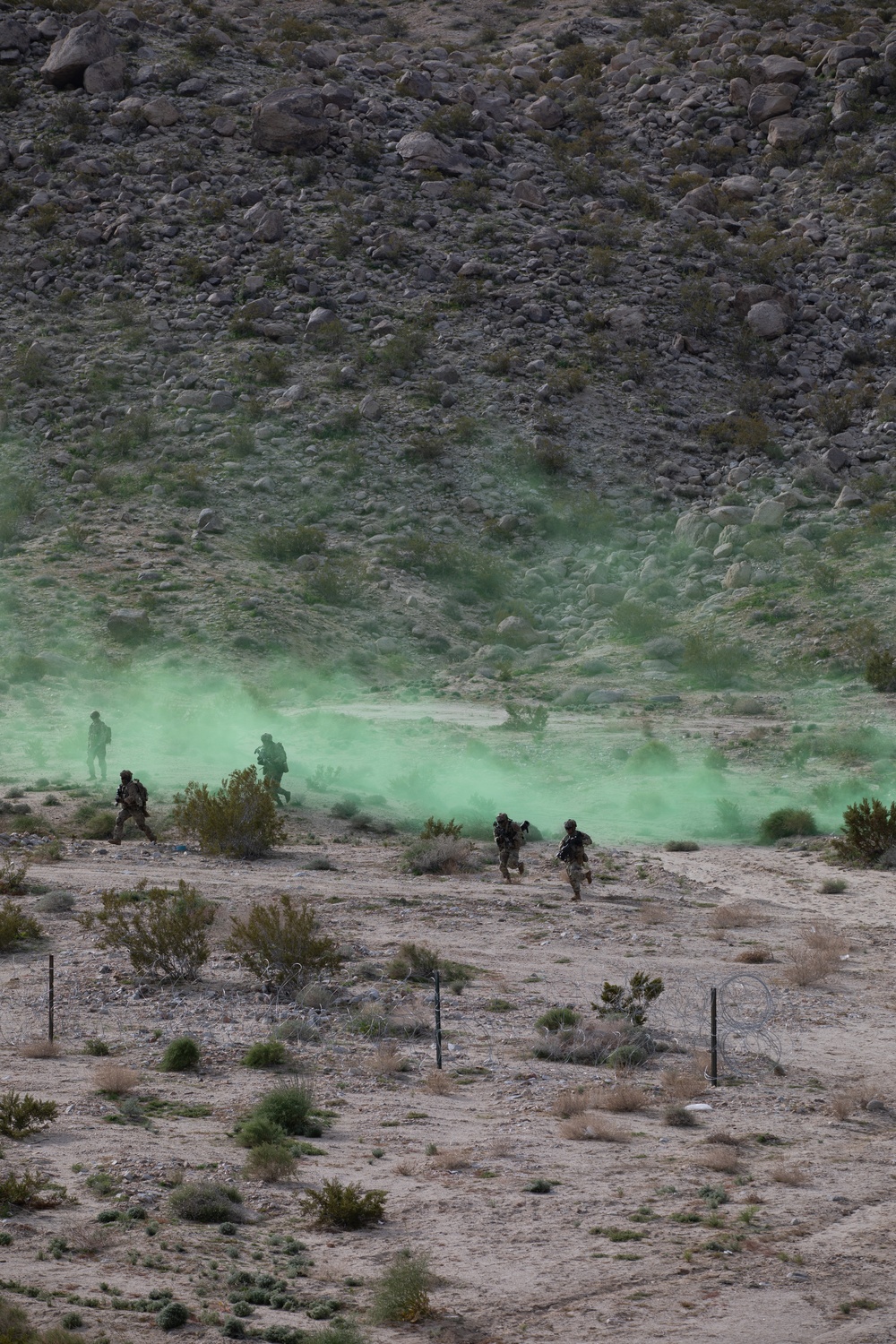 Army Paratroopers Conduct Field Training Exercise at Project Convergence Capstone 4