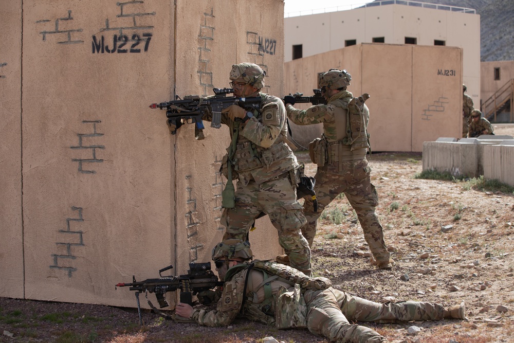 Army Paratroopers Conduct Field Training Exercise at Project Convergence Capstone 4