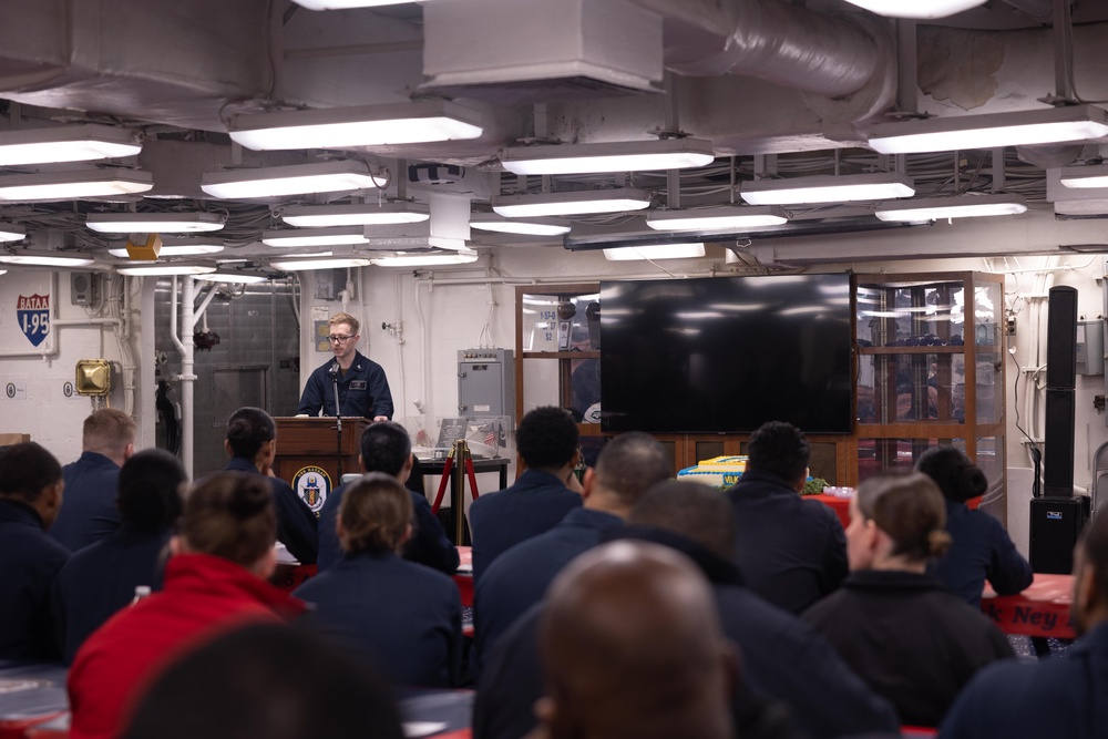 USS Bataan Remembers Martin Luther King Jr.