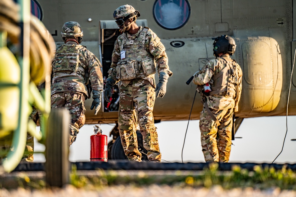 82nd CAB Evening FARP Operations