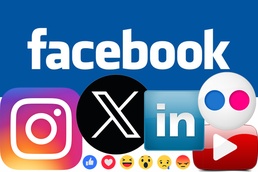 Social media logos