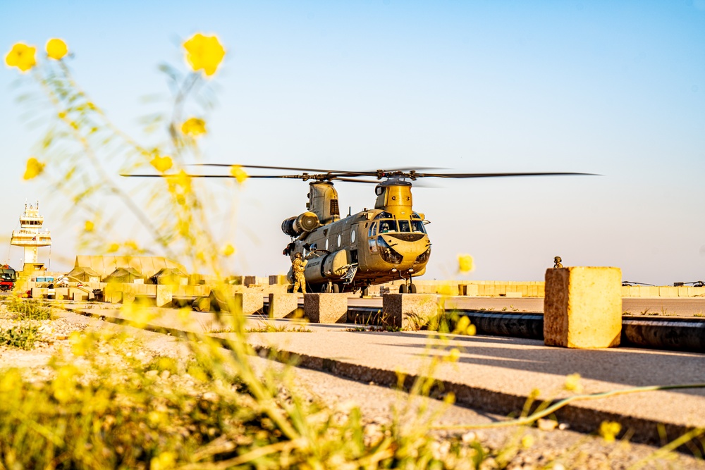 82nd CAB Evening FARP Operations