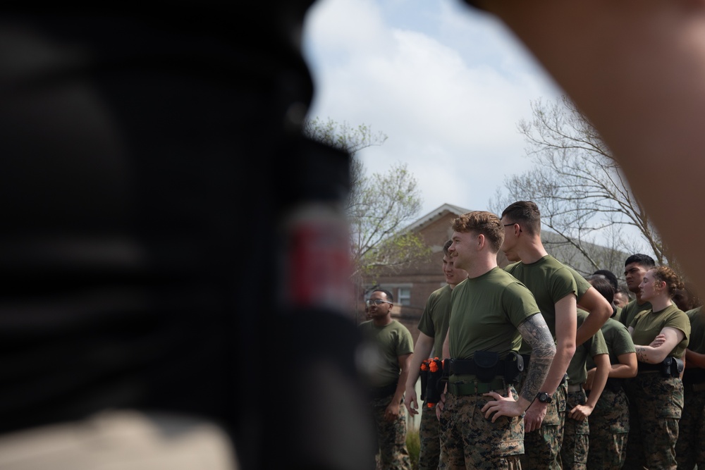 Feel the burn: Marines conduct OC maneuver course