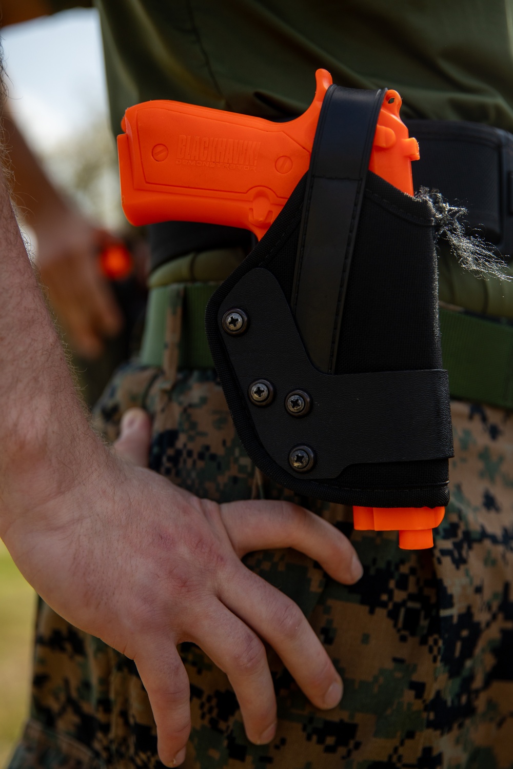Feel the burn: Marines conduct OC maneuver course