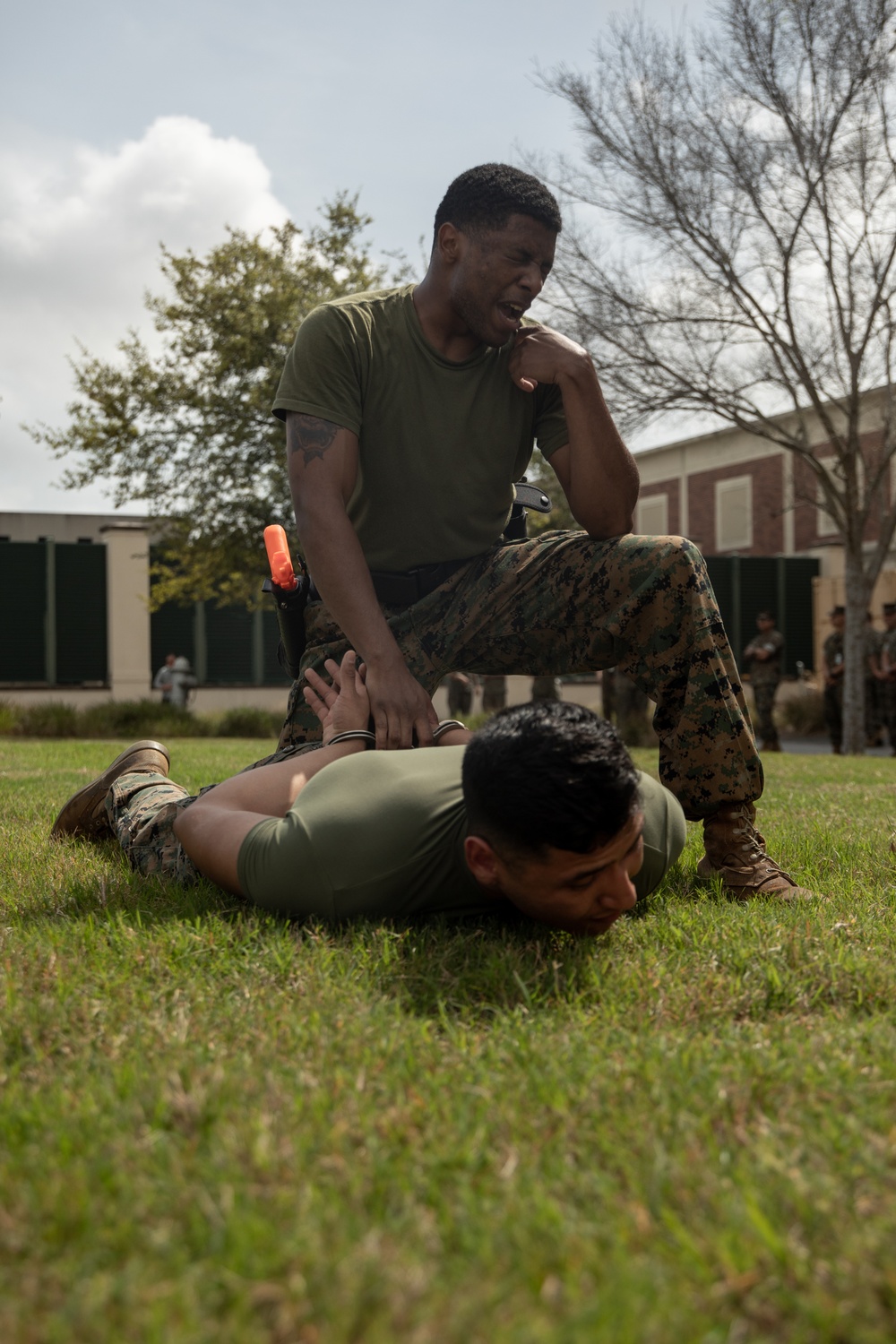 Feel the burn: Marines conduct OC maneuver course