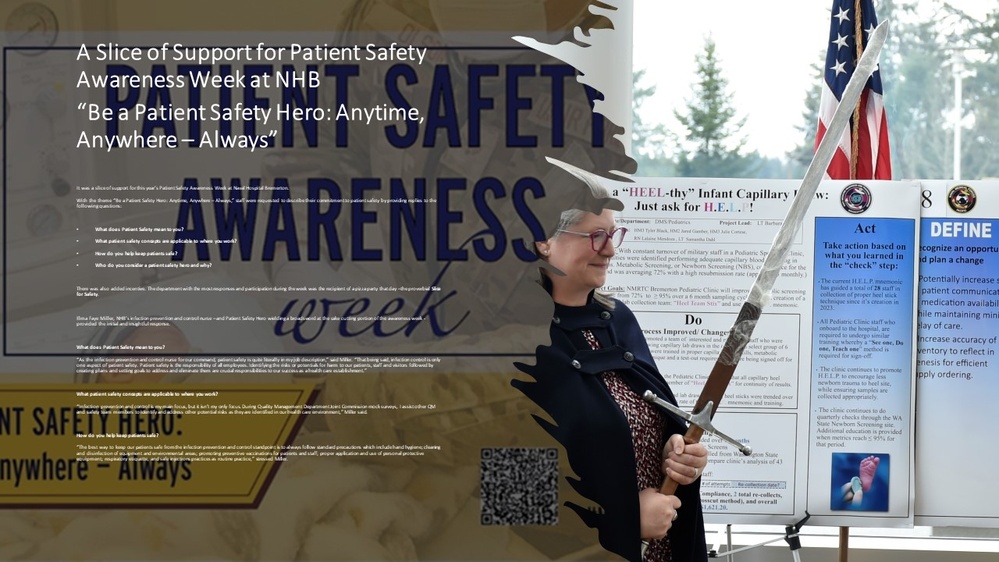 A Slice of Support for Patient Safety Awareness Week at NHB