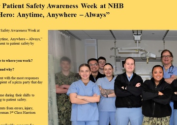 A Slice of Support for Patient Safety Awareness Week at NHB