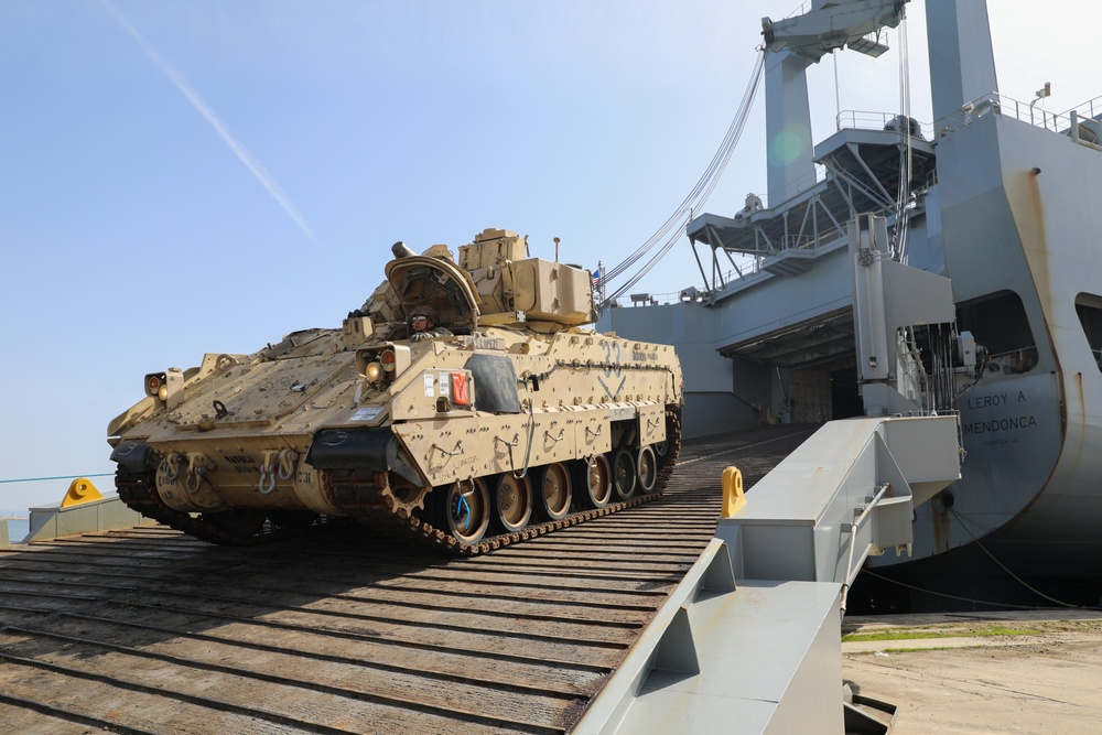 Port of Alexandroupolis makes sustainment history with heavy brigade movement