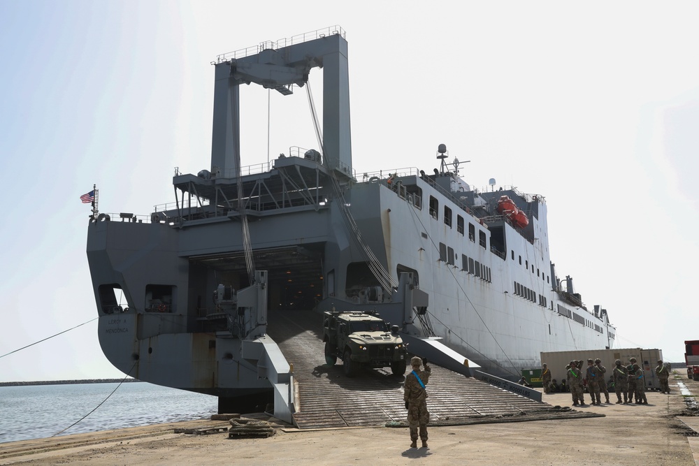 Port of Alexandroupolis makes sustainment history with heavy brigade movement