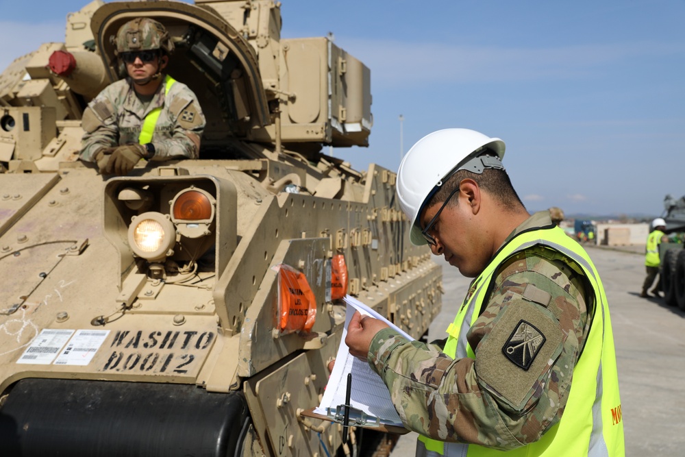 Port of Alexandroupolis makes sustainment history with heavy brigade movement