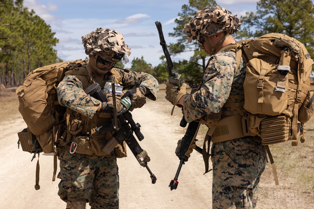 4th Marine Division Rifle Squad Competition 2024 - Day 1