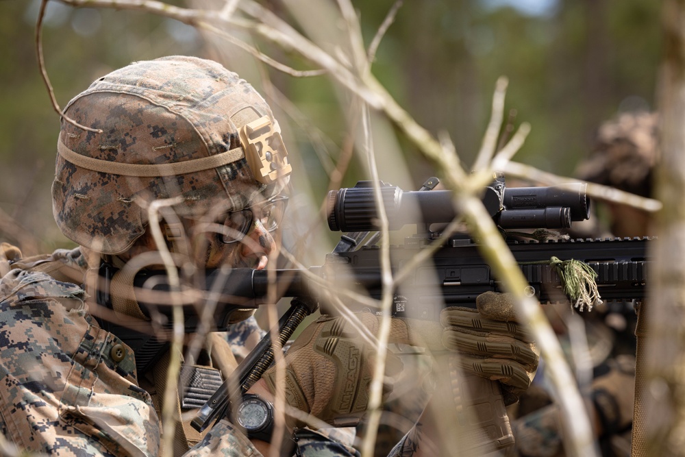 4th Marine Division Rifle Squad Competition 2024 - Day 1