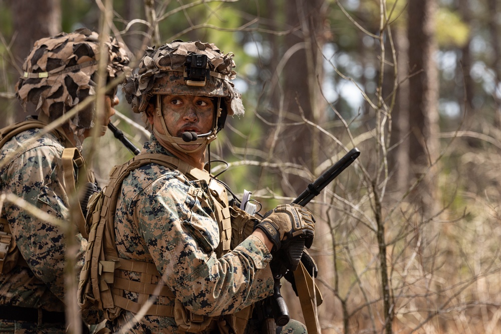 4th Marine Division Rifle Squad Competition 2024 - Day 1