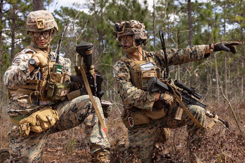 4th Marine Division Rifle Squad Competition 2024 - Day 1