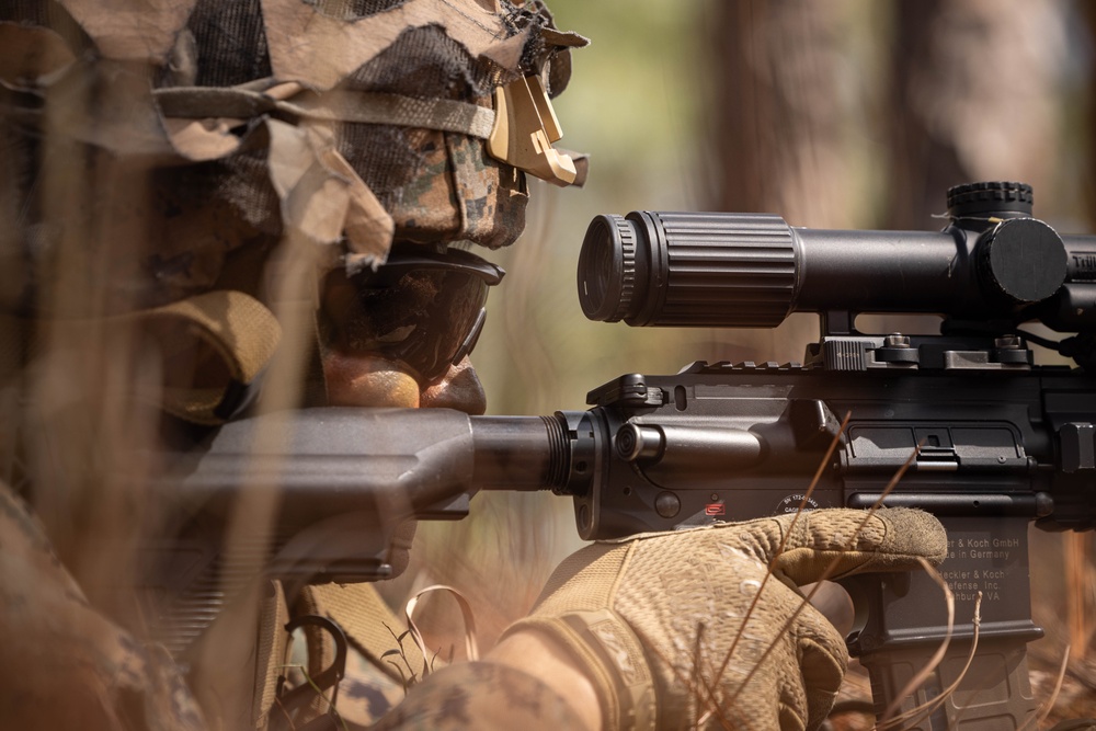 4th Marine Division Rifle Squad Competition 2024 - Day 1