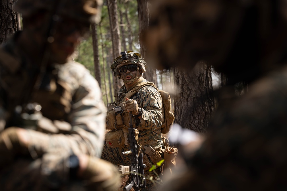 4th Marine Division Rifle Squad Competition 2024 - Day 1