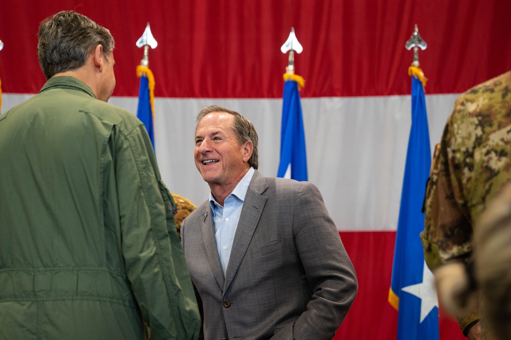 Retired Gen. Goldfein speaks at Aviano Annual Awards